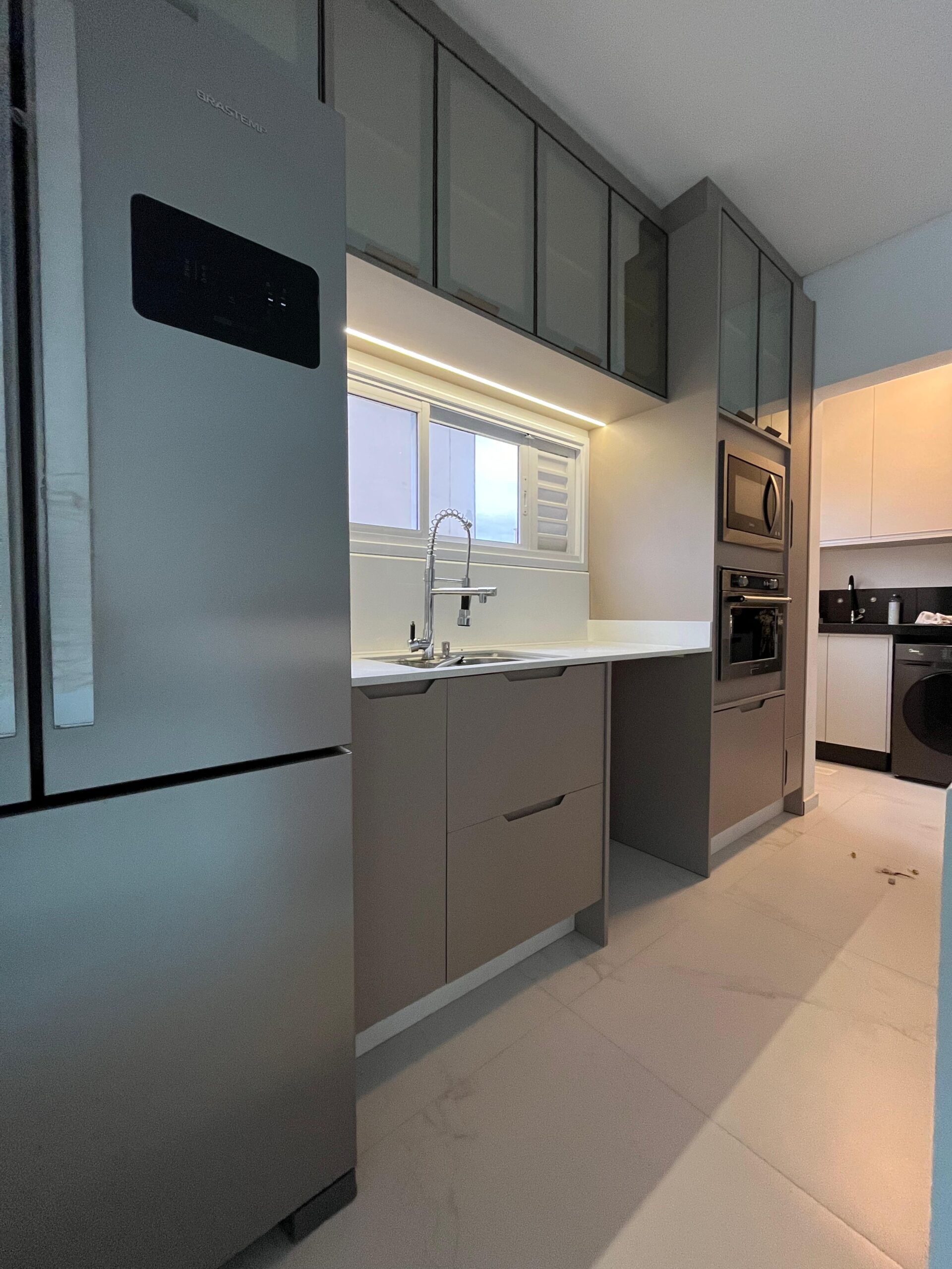 Cozinha Planejada - BC - Cinza